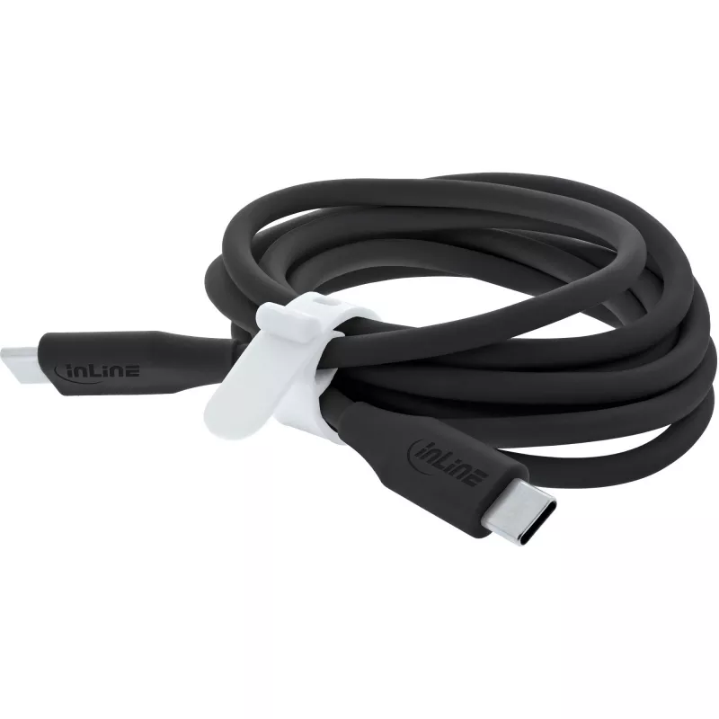 USB-kaabel InLine 35892 2m USB C Must USB 2.0 0,48 Gbit/s