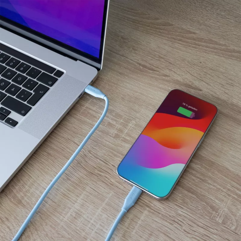 InLine 35891B USB-kaabel USB 2.0 1 m USB C sinine