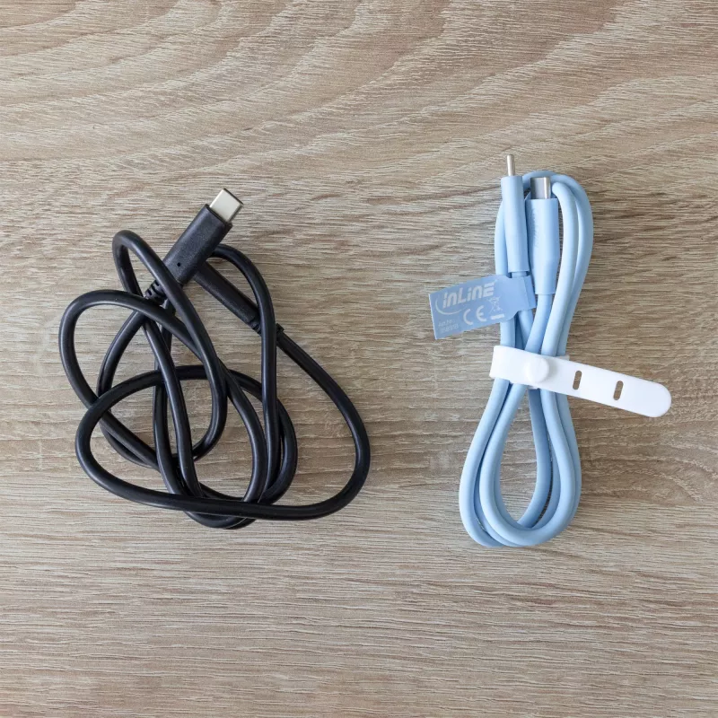 InLine 35891B USB-kaabel USB 2.0 1 m USB C sinine
