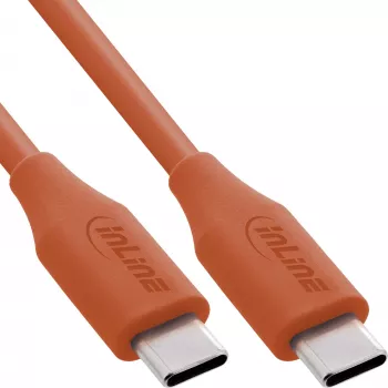 USB-kaabel InLine 35895O 0,5 m USB-C oranž USB 2.0 0,48 Gbit/s