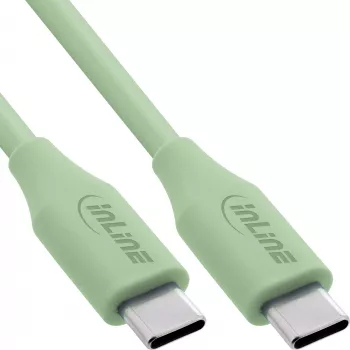 InLine 35895G USB-kaabel USB 2.0 0,5 m USB C roheline