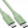 InLine 35895G USB-kaabel USB 2.0 0,5 m USB C roheline