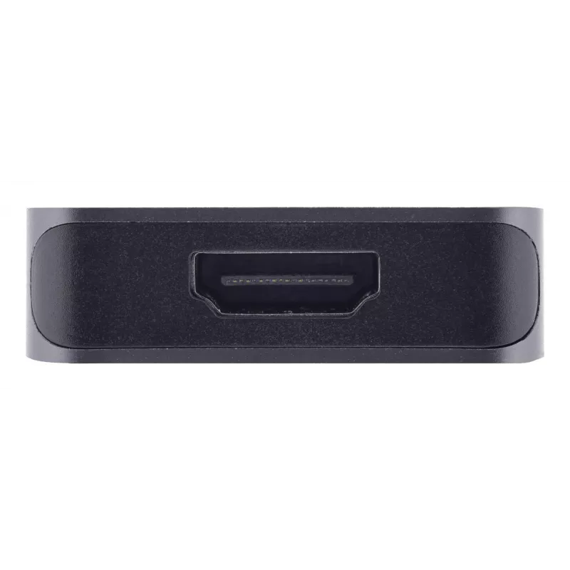 USB-C liidese jaotur InLine 35392D USB 3.2 Gen 2 Type-C hostilt HDMI-le, USB-A-le, USB-C-le 10000 Mbit/s Hall