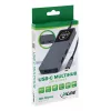 USB-C liidese jaotur InLine 35392D USB 3.2 Gen 2 Type-C hostilt HDMI-le, USB-A-le, USB-C-le 10000 Mbit/s Hall