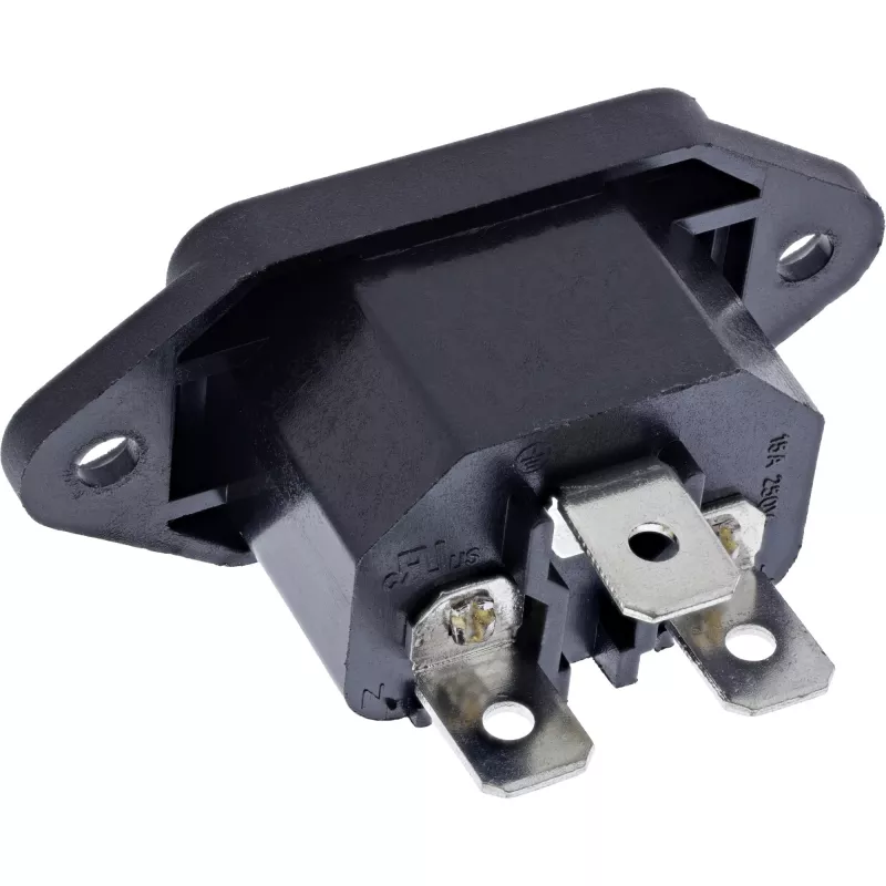 InLine S-16701 toitepistiku adapter Must