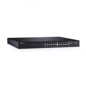 DELL N1524P Hallatav L3 Gigabit Ethernet (10/100/1000) toite Ethernet (PoE) 1U must
