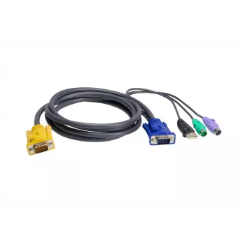 ATEN PS/2 USB KVM kaabel 3m