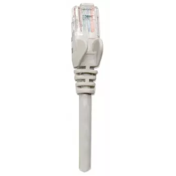 Intellinet võrguparanduskaabel, Cat6, 3 m, hall, CCA, U/UTP, PVC, RJ45, kullatud kontaktid, takerdumisvastane, kaitsemuhviga, eluaegne garantii