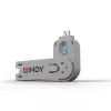 Pordiblokeerija võti Lindy Sinine USB-tüüp A
