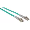 Intellinet fiiberoptiline ühenduskaabel, OM3, LC/LC, 5m, Aqua, Duplex, Multirežiim, 50/125 µm, LSZH, Fiiber, eluaegne garantii