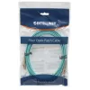 Intellinet fiiberoptiline ühenduskaabel, OM3, LC/LC, 5m, Aqua, Duplex, Multirežiim, 50/125 µm, LSZH, Fiiber, eluaegne garantii