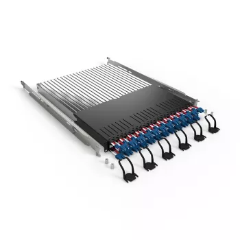 PATCHBOX Plus+ OS2 InfiniBand/kiudoptiline kaabel 1.8 m LC SC OFC Kollane