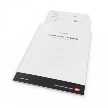Patch panel tarvik Patchbox PONEIDLABEL — pabersildid patch-paneelidele (PONEIDLABEL)