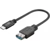 USB-C – USB-A pikenduskaabel Goobay 67894