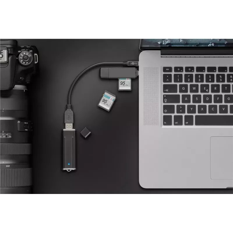 USB-C – USB-A pikenduskaabel Goobay 67894