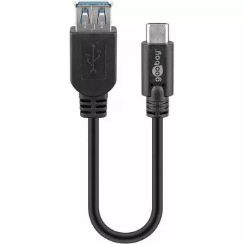 USB-C – USB-A pikenduskaabel Goobay 67894