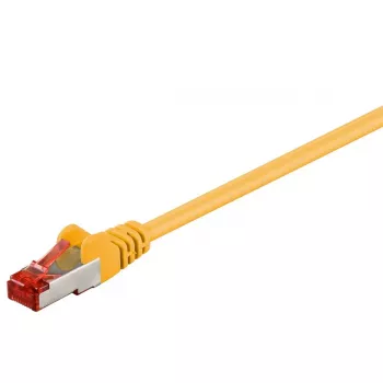 GOOBAY CAT6 S/FTP (PiMF) võrguparanduskaabel, 3 m, kollane, RJ-45–RJ-45