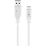 USB-kaabel Goobay 67188 USB 3.2 Gen 1 1m USB C USB A Valge