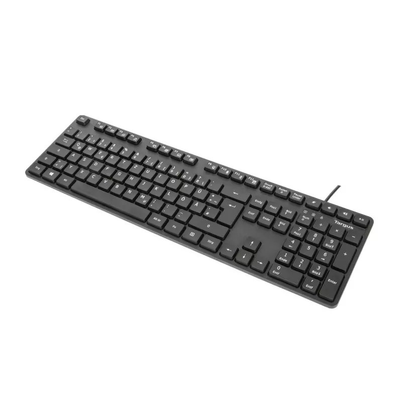 Targus AKB30DE klaviatuur Kodu USB QWERTZ Saksa Must