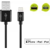 Lightning USB laadimis- ja sünkroonimiskaabel Goobay 72906