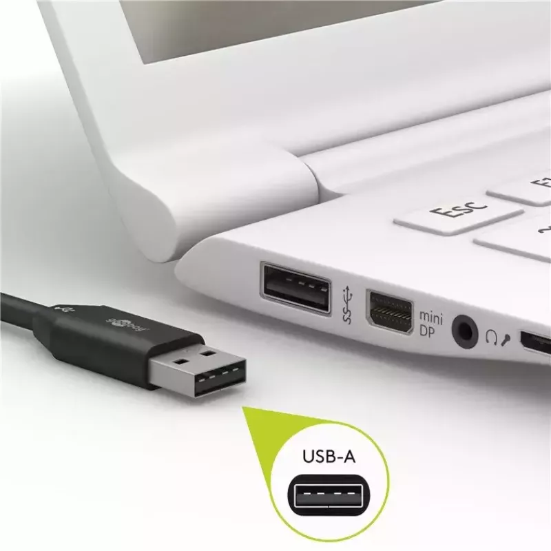 Lightning USB laadimis- ja sünkroonimiskaabel Goobay 72906