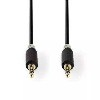 Helikaabel Nedis CABW22000AT10 1m 3,5 mm, vaskkattega alumiinium