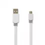 USB-kaabel Nedis CCBW60500WT10 1m USB 2.0 A isas-Micro-USB B isas, valge
