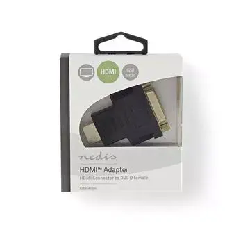 Kaabelsoomuundur Nedis CVBW34910AT HDMI DVI-D kullatud