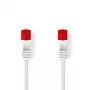 Nedis CCGP85216WT100 võrgukaabel Valge 10 m Cat6 U/UTP