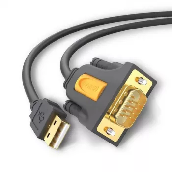 Ugreen 20210 jadakaabel Must 1 m USB 2.0 RS-232