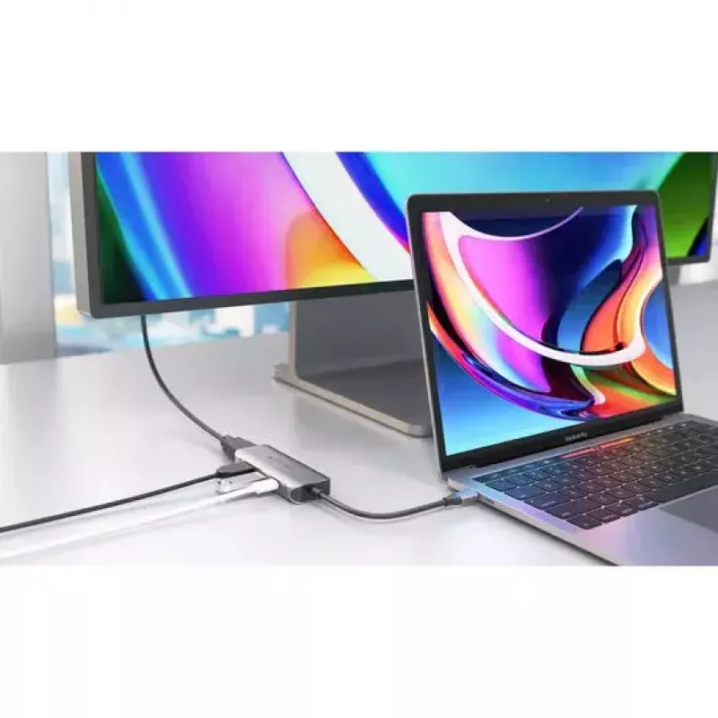 Laptop Dock HYPER HD41-GL USB 2.0 USB-C Must Hall