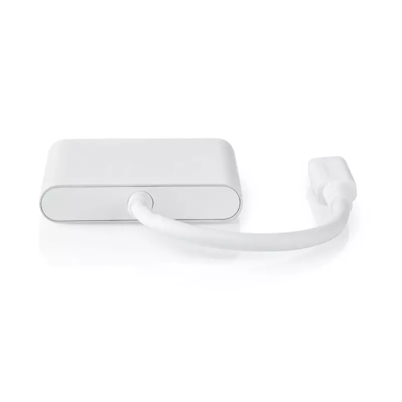 Sülearvuti dokk Nedis CCGB64770WT01 USB USB-C juhtmega 7,5 W