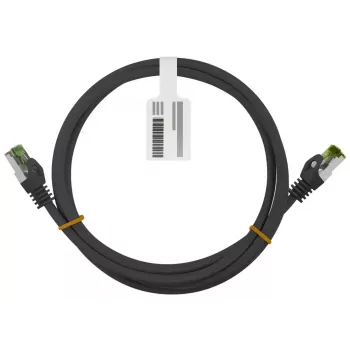 Võrgukaabel Wentronic 61095 3m Cat8.1 S/FTP Must