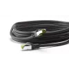 Võrgukaabel Wentronic 61095 3m Cat8.1 S/FTP Must
