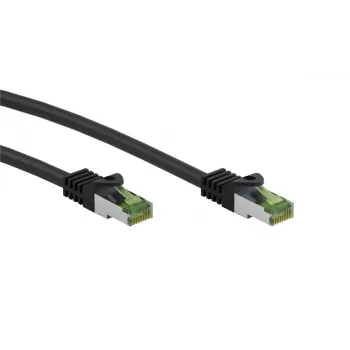 Võrgukaabel Wentronic 61095 3m Cat8.1 S/FTP Must