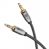 Audio kaabel WENTRONIC Goobay 65275 — 3 m, 3.5 mm TRS isane–isane, kullatud kontaktid, magnetiliselt varjestatud