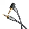 Goobay / WENTRONIC 3,5 mm TRS–3,5 mm TRS helikaabel, 5 m, vask, kullatud kontaktidega, magnetiliselt varjestatud