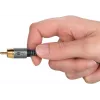 RCA audiokaabel WENTRONIC Goobay 65302 — 2xRCA RCA-le, 5 m, vask, kullatud kontaktid, magnetiliselt varjestatud