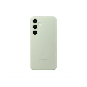 Rahakotiga ümbris Samsung Galaxy S24+ roheline monokroomne