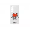 Cover Samsung Galaxy S24 Ultra EF-MS928CWEGWW punane läbipaistev stiilne disain