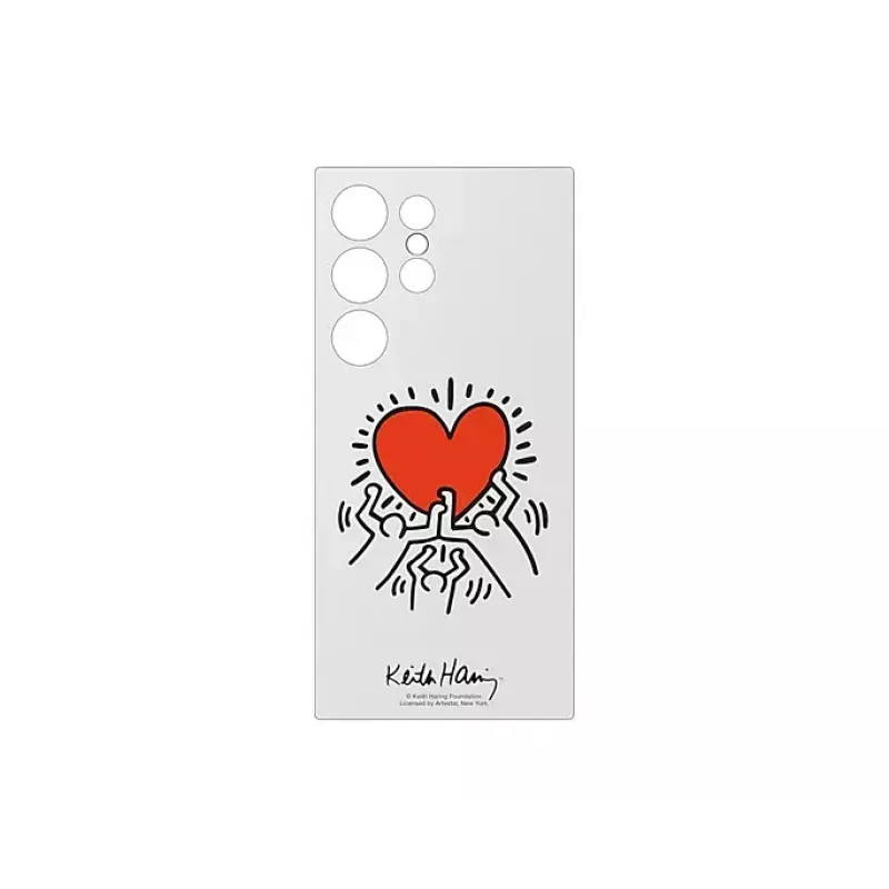 Cover Samsung Galaxy S24 Ultra EF-MS928CWEGWW punane läbipaistev stiilne disain