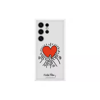 Cover Samsung Galaxy S24 Ultra EF-MS928CWEGWW punane läbipaistev stiilne disain