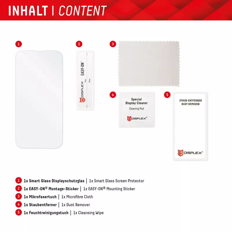 Displex Smart Glass (9H) Samsung Galaxy A24/A25 5G-le, paigalduskleebis, purunemiskindel