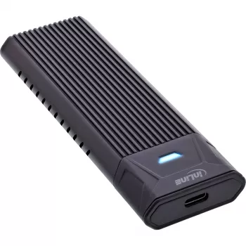 InLine USB3.2 Gen.2 USB-C to M.2 SSD (PCIe NVMe & SATA) korpus