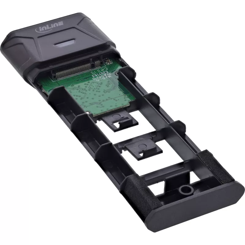 InLine USB3.2 Gen.2 USB-C to M.2 SSD (PCIe NVMe & SATA) korpus