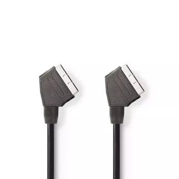 Nedis CVGL31001BK15 SCART-kaabel 1,5 m SCART (10 kontakti) Must