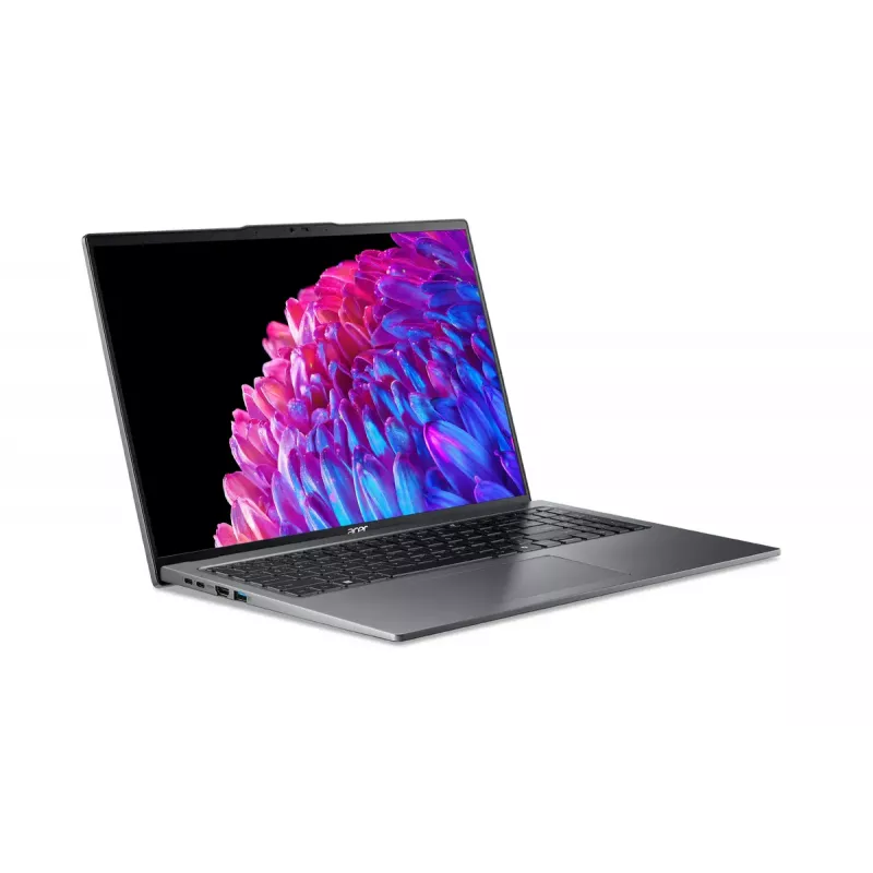 Sülearvuti Acer Swift Go 16 SFG16-72-76Q5 — Intel Core Ultra 7 155U, 16 tolli (40,6 cm) 3.2K 16 GB LPDDR5, 512 GB SSD, Windows 11 Home, hall