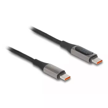 DeLOCK USB 2.0 andme- ja kiirlaadimiskaabel USB USB-C isane – isane PD 3.0 100 W 2 m