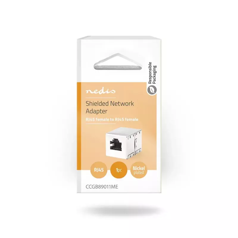 Nedis CCGB89011ME juhtmepistik RJ45 Metallic emane/emane