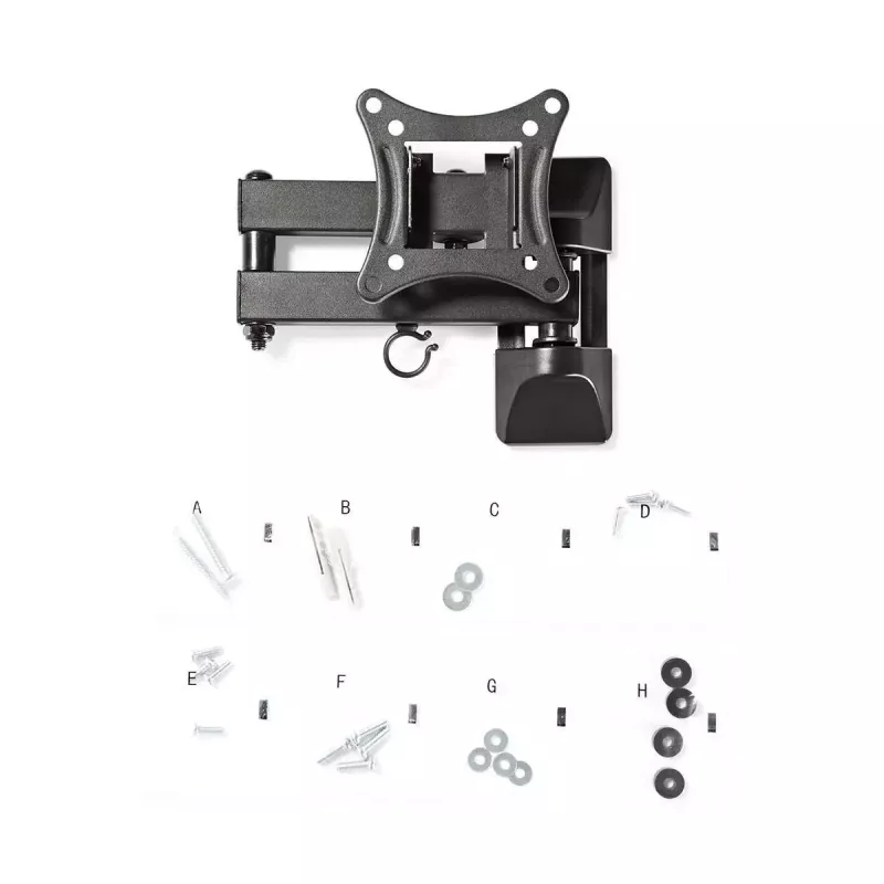 TV-kinnitus Nedis TVWM1510BK 68.6 cm 27 tolli must 15 kg
